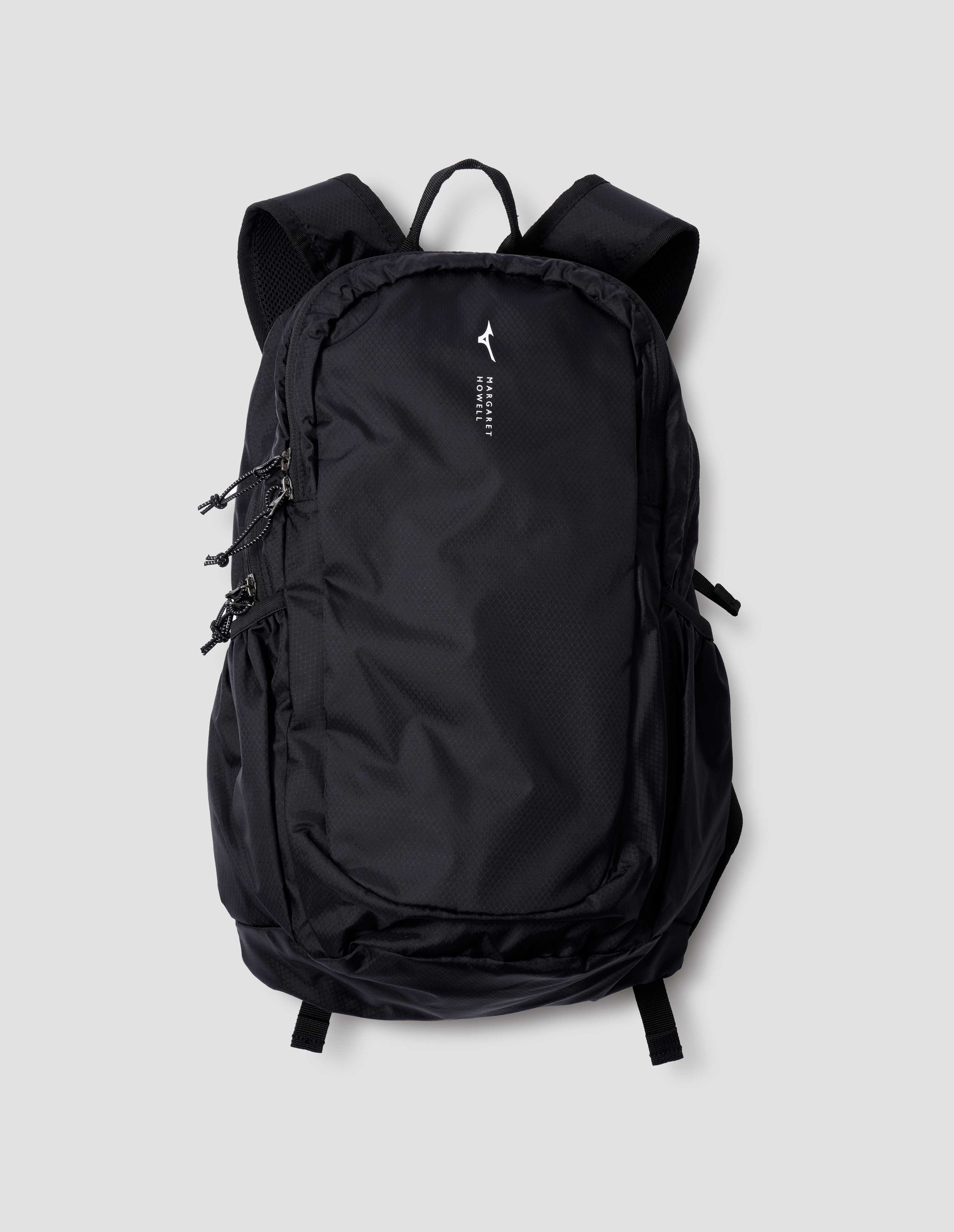 Sac a dos en nylon ripstop noir Mizuno Margaret Howell