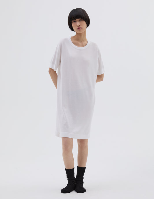 NIGHT T SHIRT | SEA ISLAND COTTON | WHITE