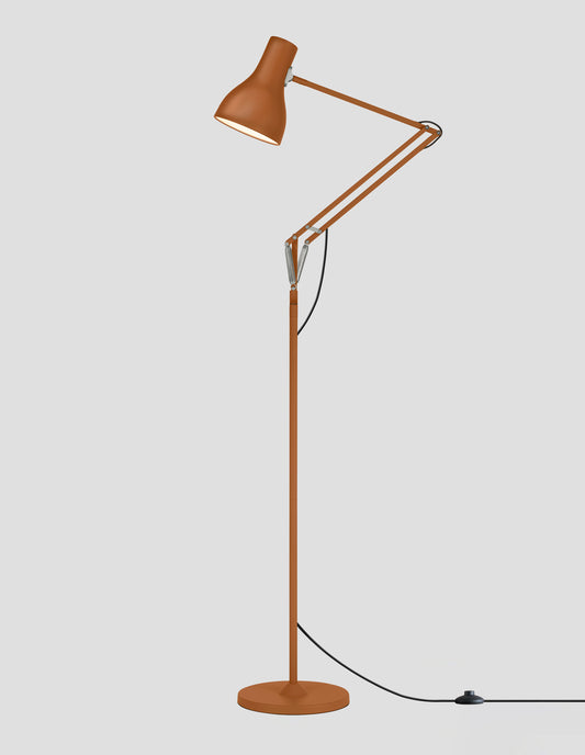 LAMPADAIRE ANGLEPOISE TYPE 75 | ALUMINIUM | TERRE DE SIENNE