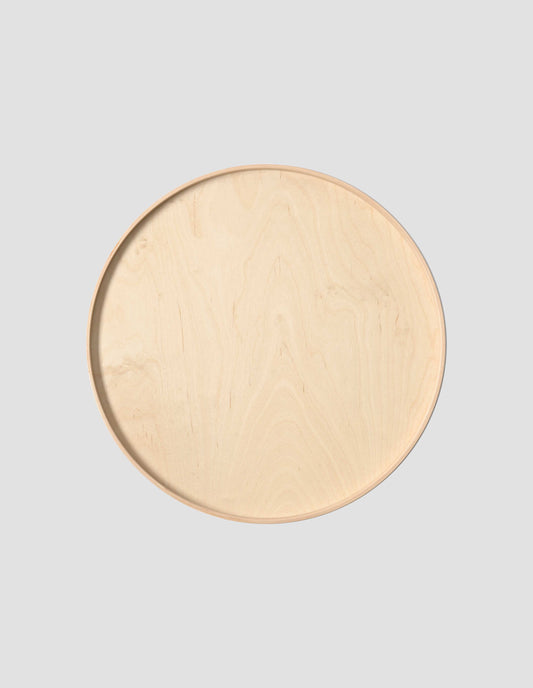 ISOKON ROUND TRAY | BIRCH PLYWOOD | NATURAL