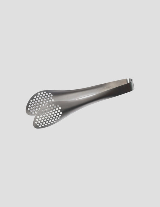 KITCHEN TONGS WITH HOLES  | SATIN FINISHED STAINLESS STEEL