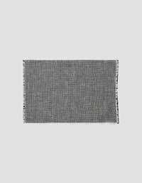 MOURNE TABLEMAT | LINEN / WOOL / NYLON | WHITE / BLACK / BLAZER