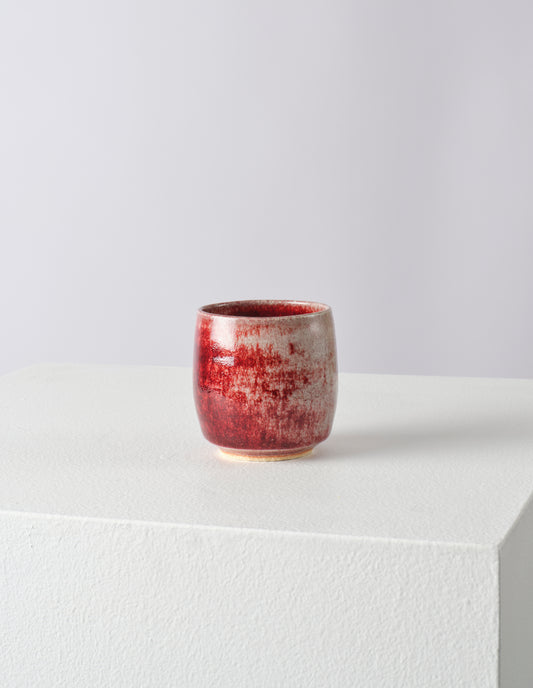 OXBLOOD BEAKER | STONEWARE | OXBLOOD