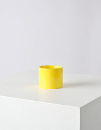 IAN MCINTYRE ROUND POT | STONEWARE | YELLOW