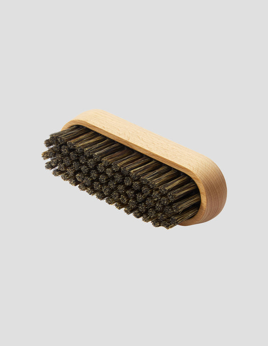 SMALL BRUSH  | SOLID EUROPEAN BEECH / PURE HOG BRISTLE
 | NATURAL