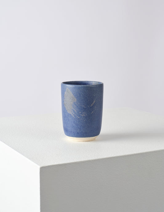 TALL INDIGO BEAKER | STONEWARE | INDIGO