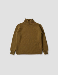 MHL. WIDE NECK SWEATER | BRITISH WOOL
 | THICKET