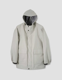 MIZUNO GORE-TEX JACKET | POLYESTER POPLIN  | LIGHT STONE