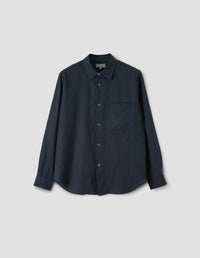 BASIC SHIRT | SHIRTING LINEN | DARK NAVY