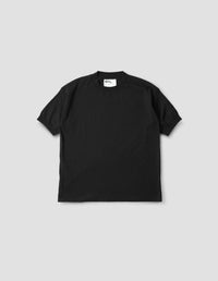 MHL. KNITTED T SHIRT  | DRY COTTON  | BLACK