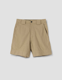 MHL. SPORT SHORTS | IRREGULAR COTTON DRILL | OAT