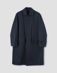 SLANT POCKET MAC | LIGHT VENTILE CANVAS | DARK NAVY