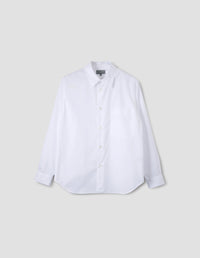 BASIC SHIRT | PLAIN POPLIN
 | WHITE