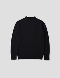 SADDLE CREW | MERINO CASHMERE TWIST | DARK NAVY TWIST