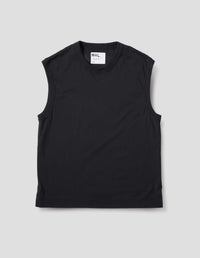 GILET DE SPORT MHL. | JERSEY BRUT LÉGER | NOIR