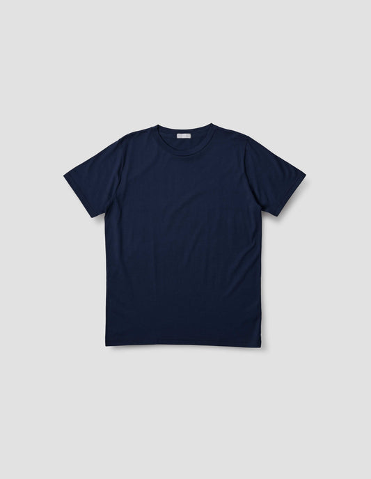 T SHIRT | COTON ÉGYPTIEN | BLEU MARINE