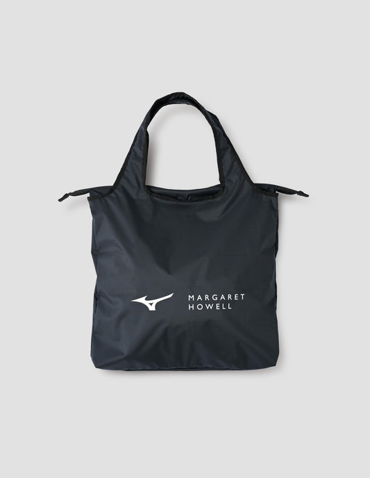 MIZUNO PACKABLE TOTE | POLYESTER POPLIN | BLACK