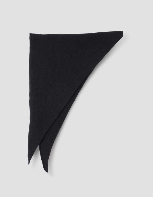 MHL. SCOUT SCARF | LAMBSWOOL | BLACK