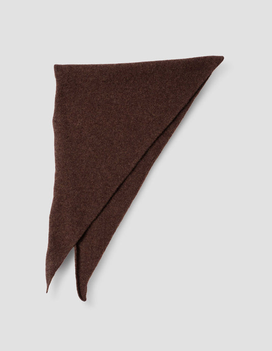 MHL. SCOUT SCARF | LAMBSWOOL | CHESTNUT