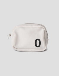 MHL. POUCH 0 | CANVAS | WHITE