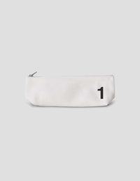 MHL. POUCH 1  | CANVAS | WHITE