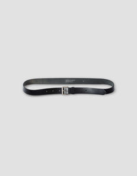 SOFT BRIDLE BELT | FULL GRAIN BRIDLE LEATHER | BLACK