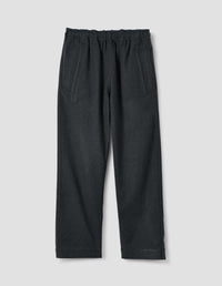 PANTALON DE JOGGING LARGE MHL. | DRILL DE COTON ET LAINE | GRIS ANTHRACITE