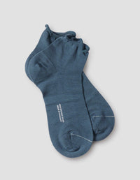 CHAUSSETTES BOBBY | LAINE MÉRINOS FINE | BLEU ACIER