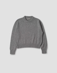 FULLY FASHIONED SWEATSHIRT | CASHMERE | FLANNEL