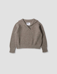 MHL. CHUNKY SAILOR COLLAR | BRITISH MERINO | NATURAL