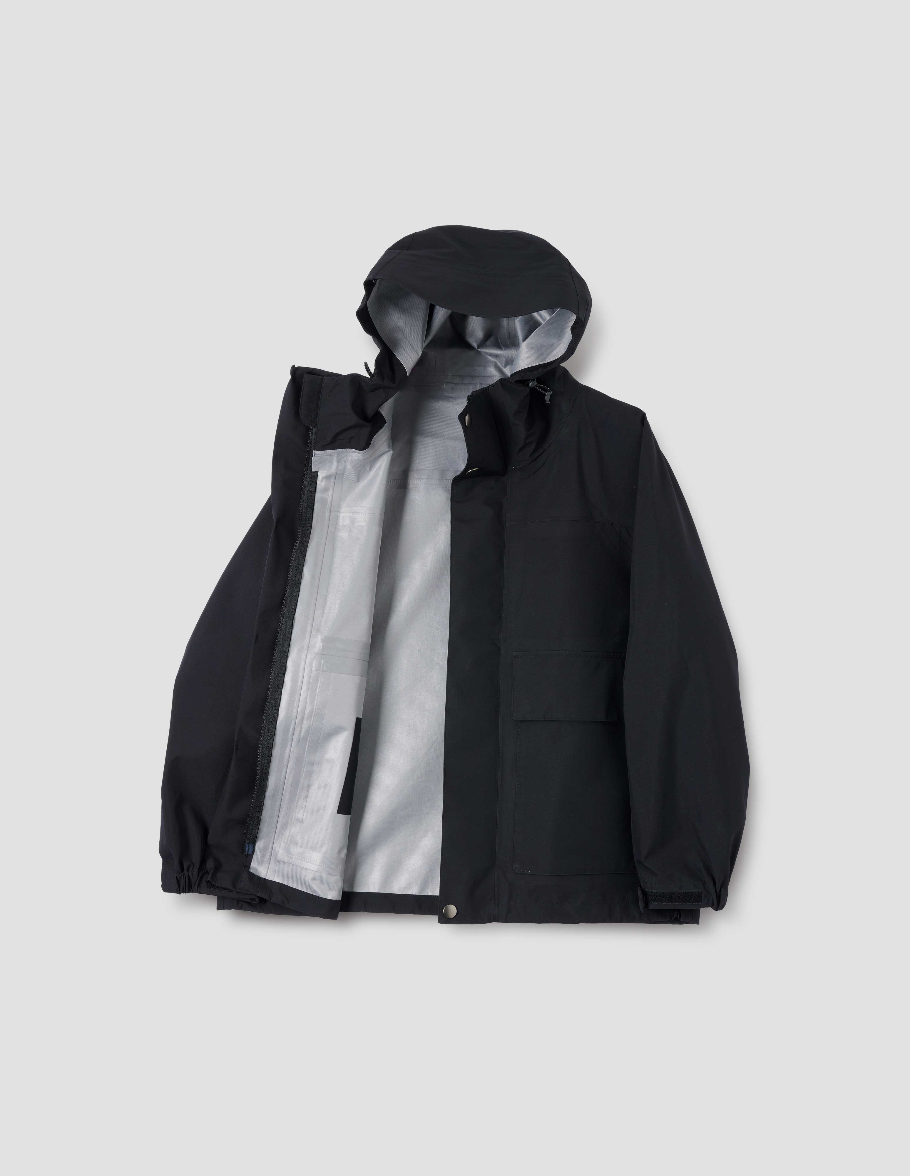 MIZUNO GORE-TEX JACKET | RECYCLED POLYESTER POPLIN | BLACK