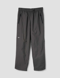 MIZUNO RAIN TROUSER | LIGHTWEIGHT NYLON TASLAN | MID GREY