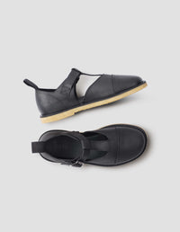 MHL. CREPE SOLE SANDALS | LEATHER | BLACK