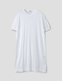 NIGHT T SHIRT | SEA ISLAND COTTON | WHITE