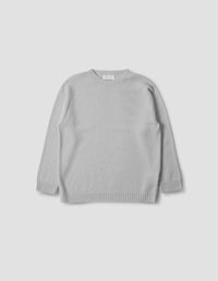 SEAMLESS BED JUMPER | MERINO CASHMERE | FEATHER