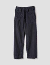 MHL. WIDE LEG JOGGER | INDIGO TWILL  | INDIGO