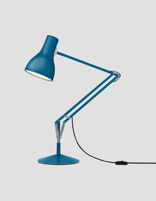 ANGLEPOISE TYPE 75 DESK LAMP | ALUMINIUM | SAXON BLUE